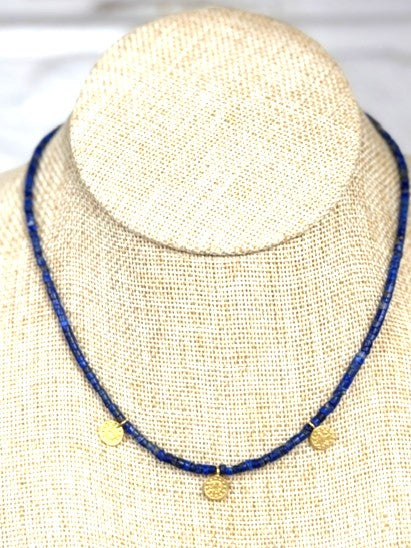 The Emperess Blue Choker