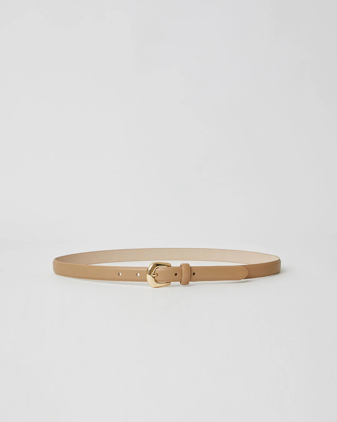 Kennedy Mini Belt-Camel/Gold