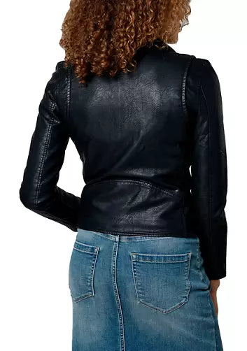 Onyx Vegan Leather Jacket