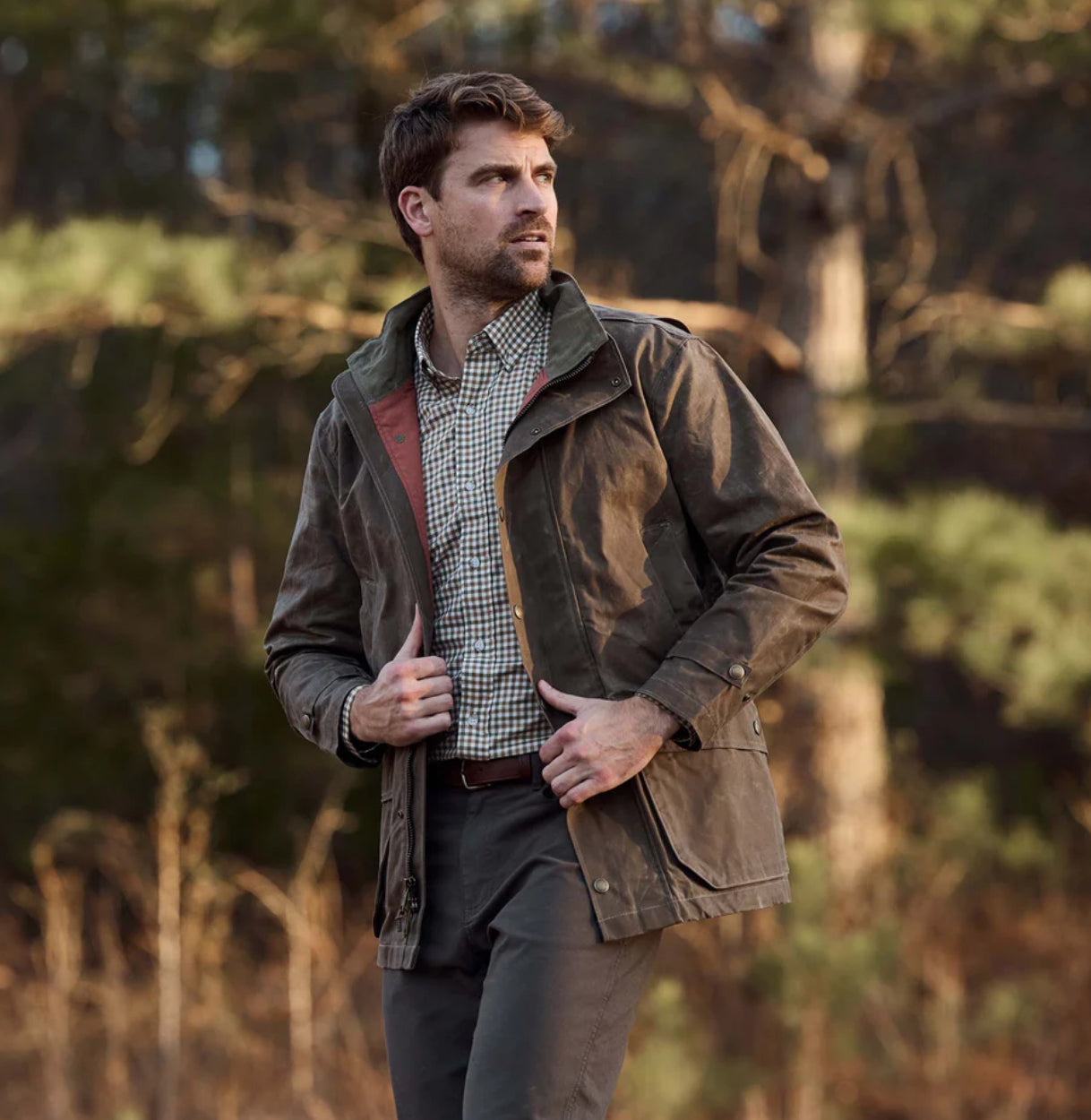 Tensaw Jacket - Rye Brown