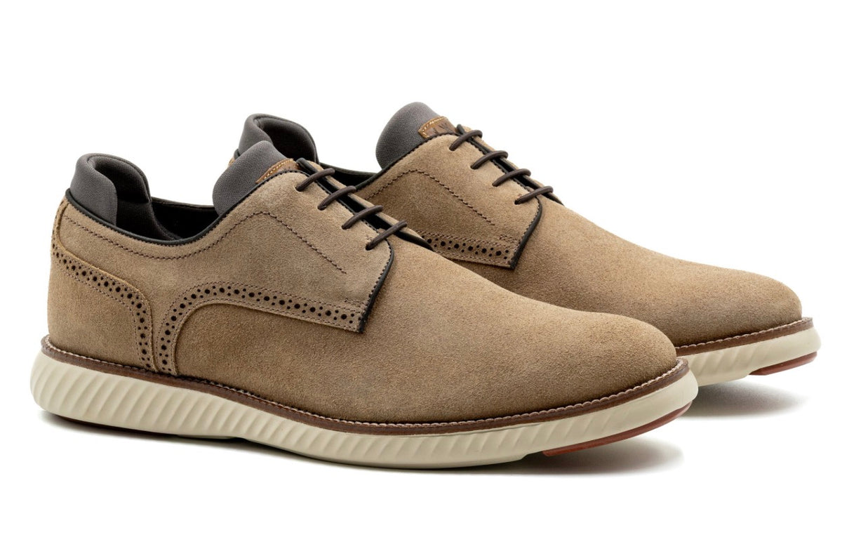 Countryaire Suede Plain Toe - Khaki