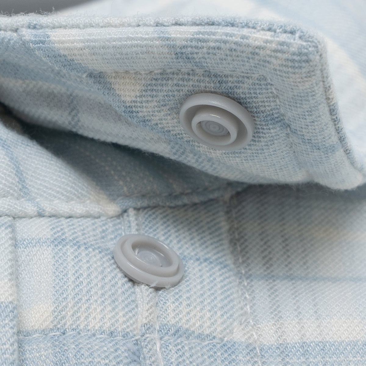 Hilton Head Flannel - Ice Blue