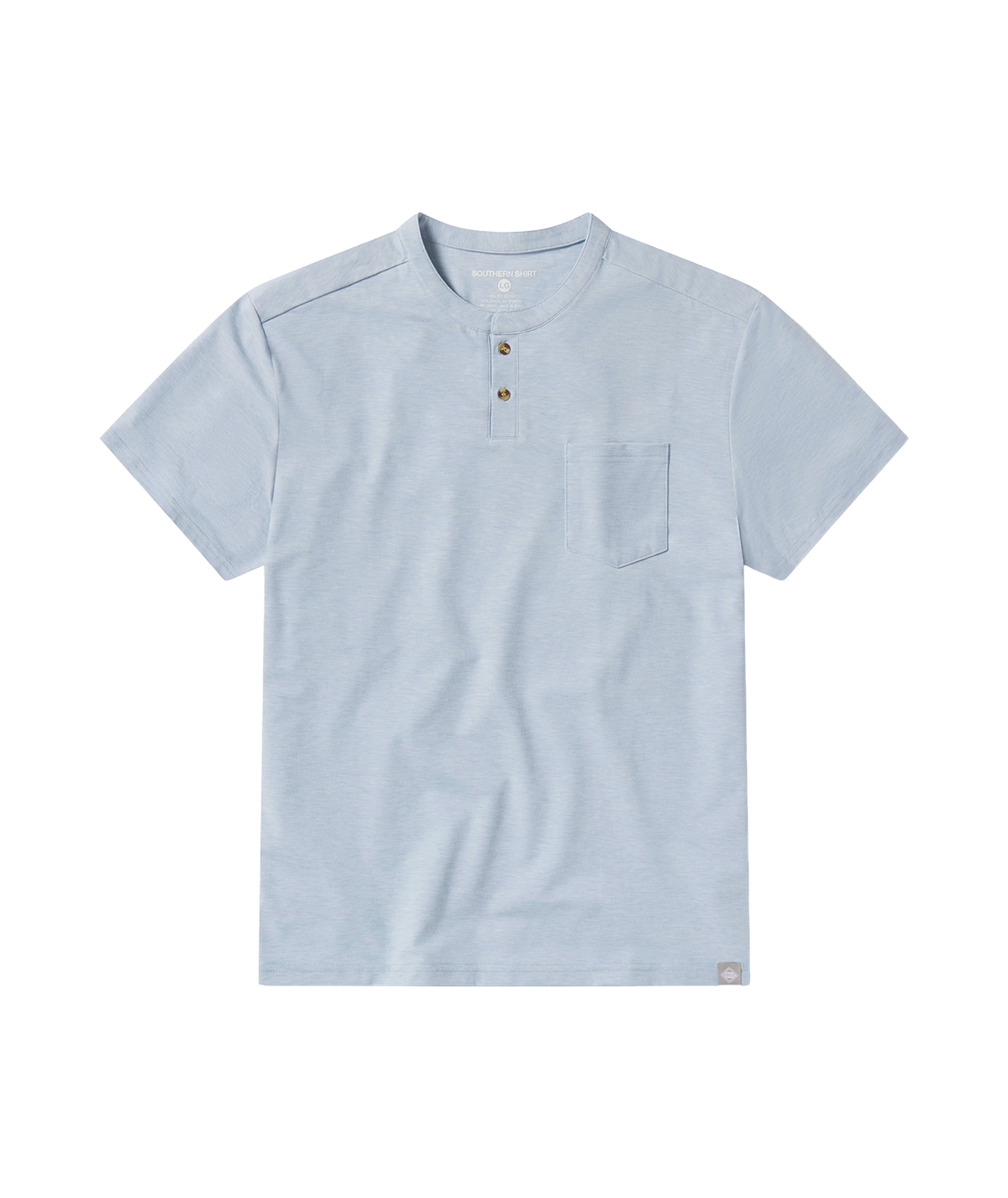 Max Comfort Henley - Blue Pearl