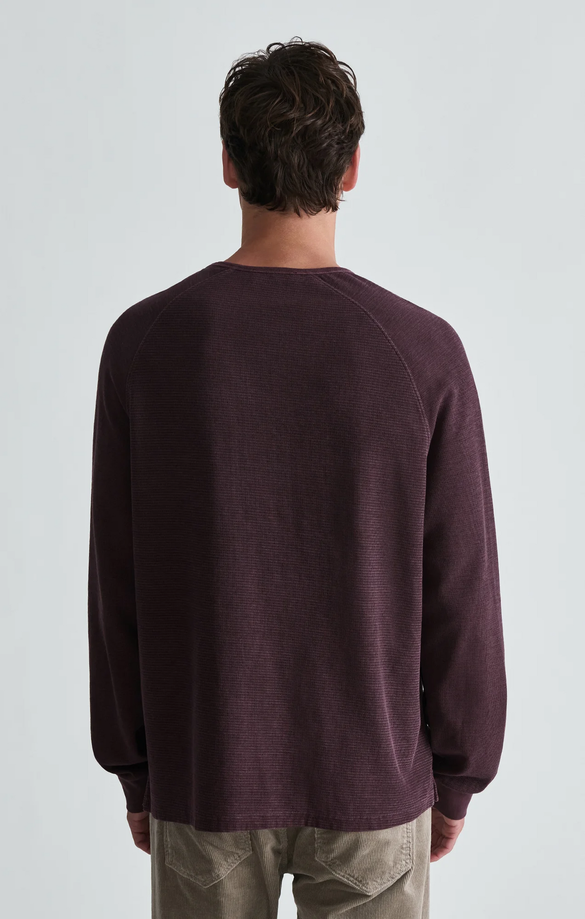 Interlock Raglan Long Sleeve - Dark Brown