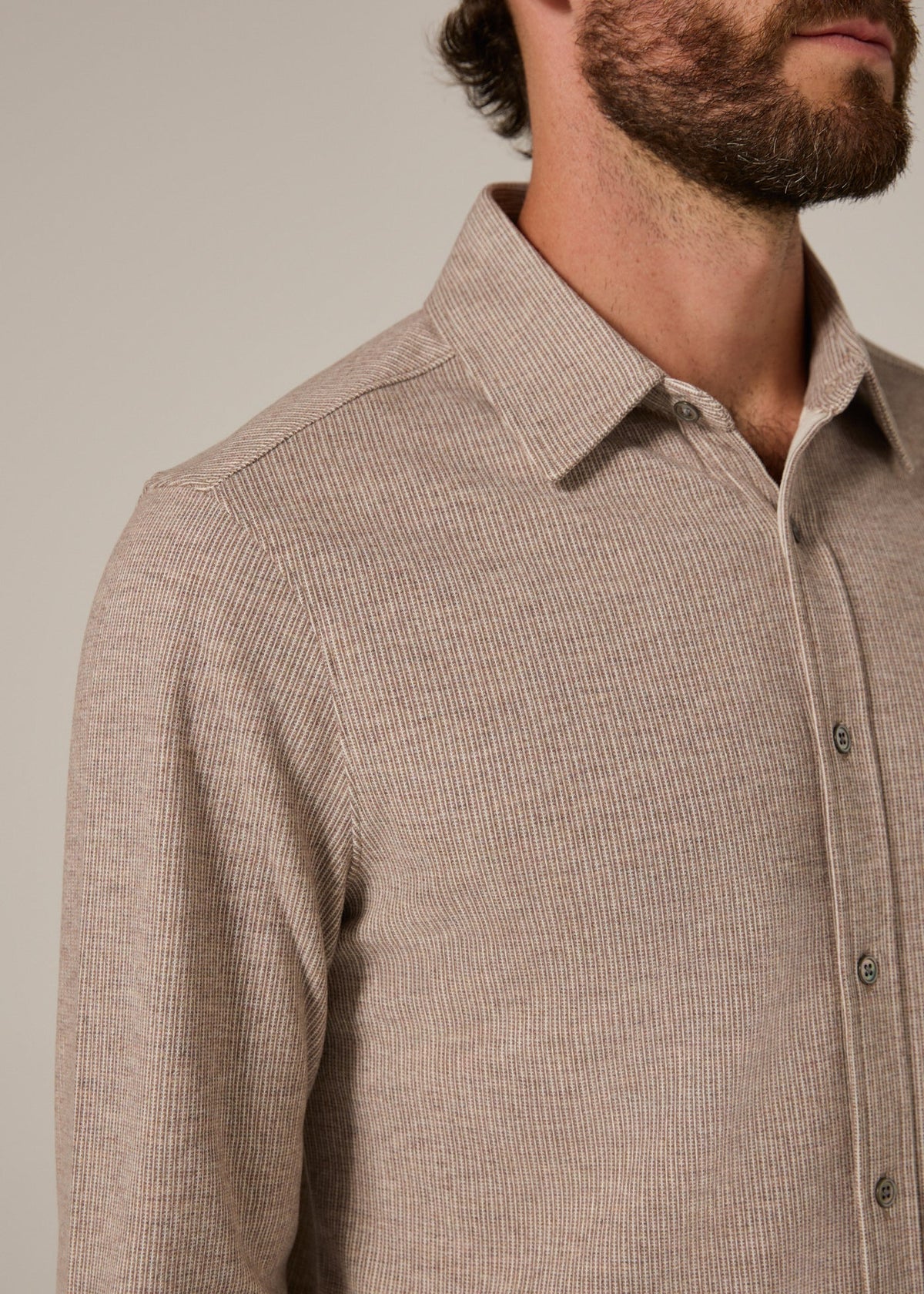 Generation Knit Shirt - Taupe
