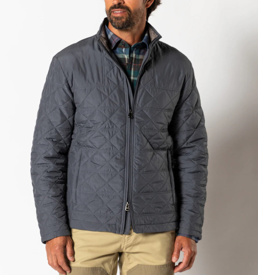 Fremont Quilted Sport Jacket - Ocean Grey