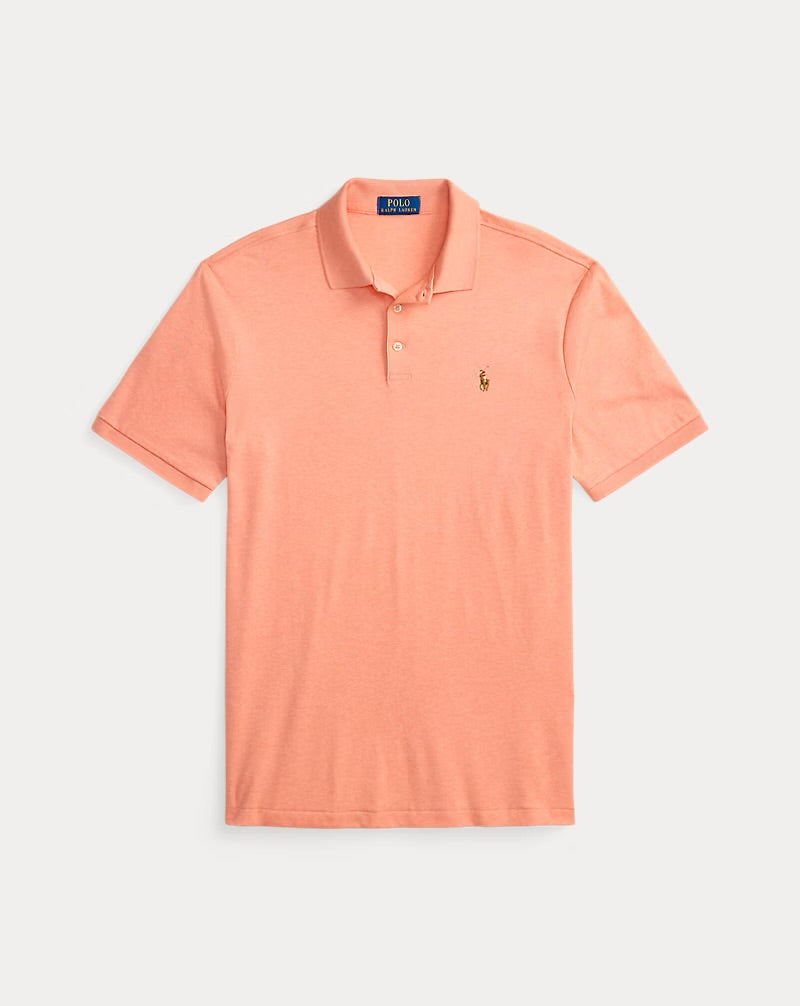 Soft Touch Short Sleeve - Soft Orange Heather