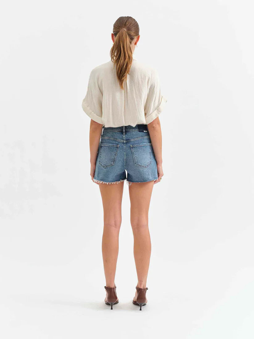 Daze-Troublemaker High Rise Short-Heartbeat Vintage
