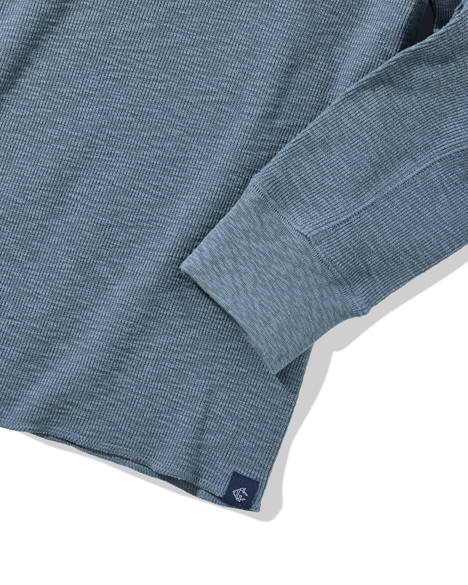 Clint Waffle Cotton Crew - Trooper