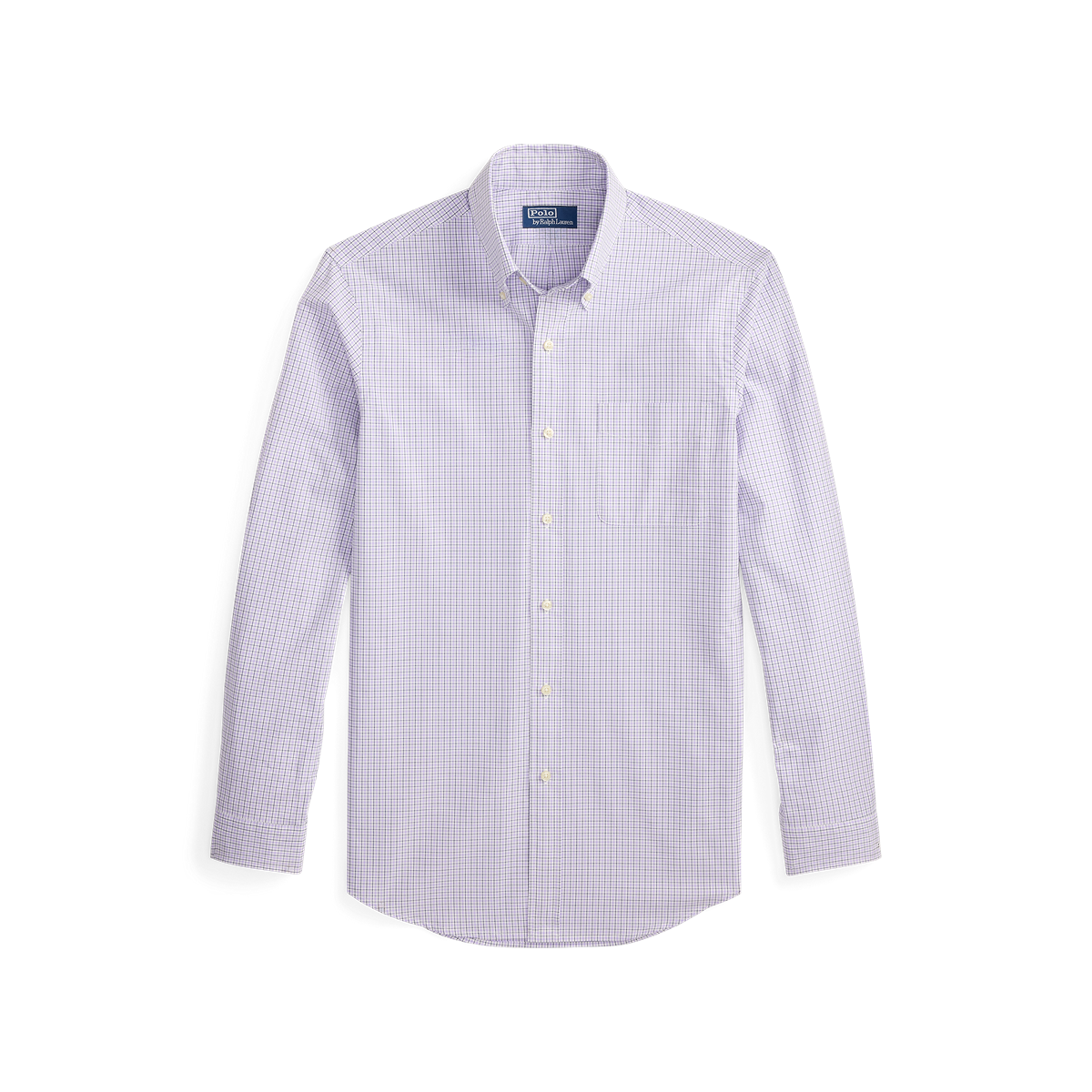 Original Label Cambridge Poplin Shirt - Lavender Multi