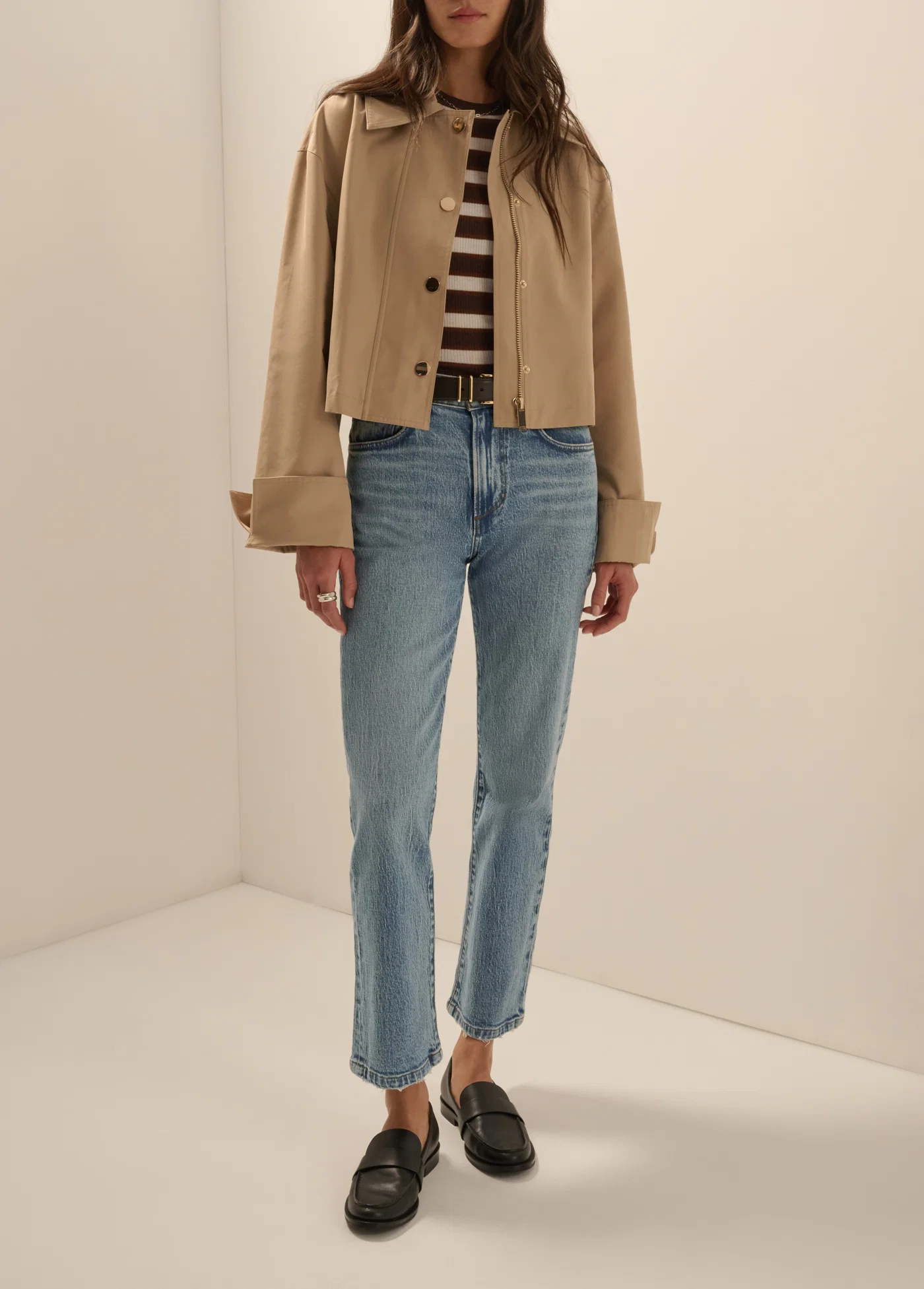 The Rue Cropped Trench - Khaki