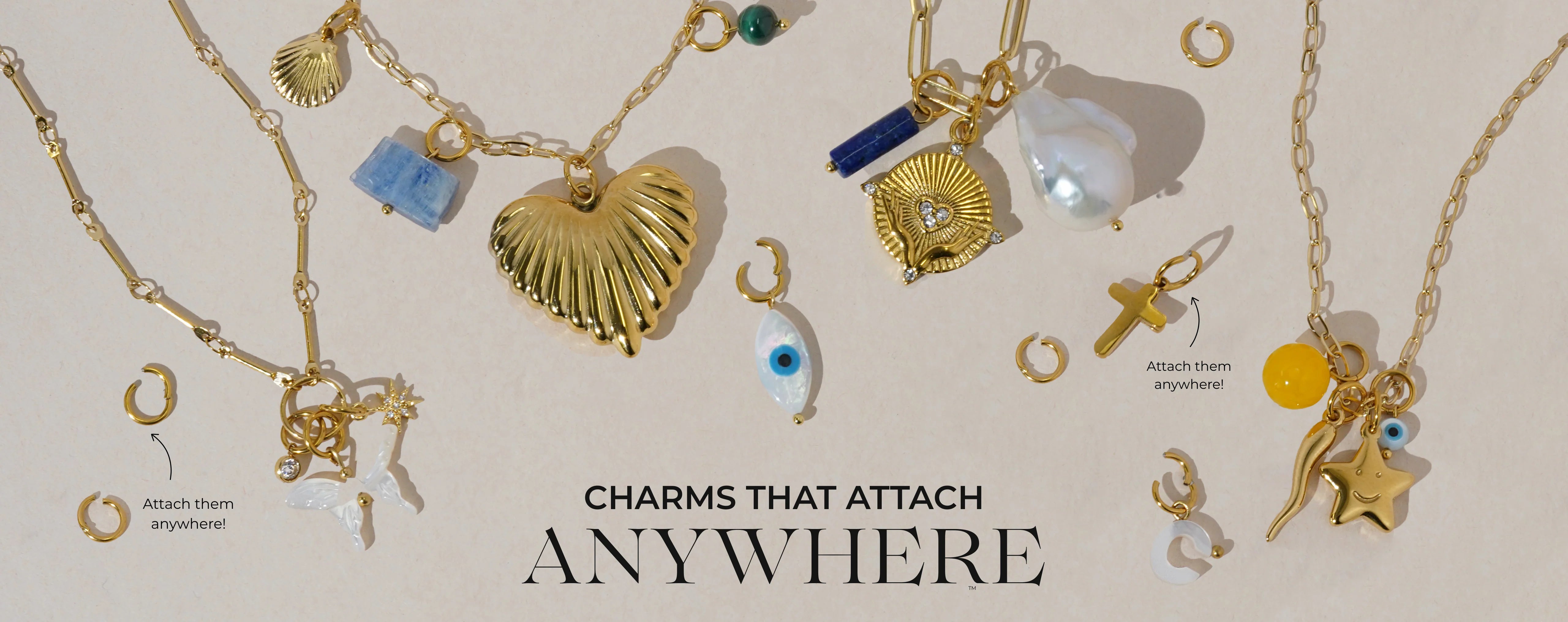Barra Charmer Necklace Gold