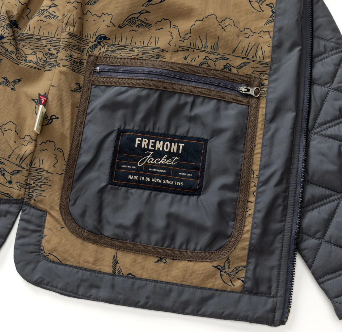 Fremont Quilted Sport Jacket - Ocean Grey