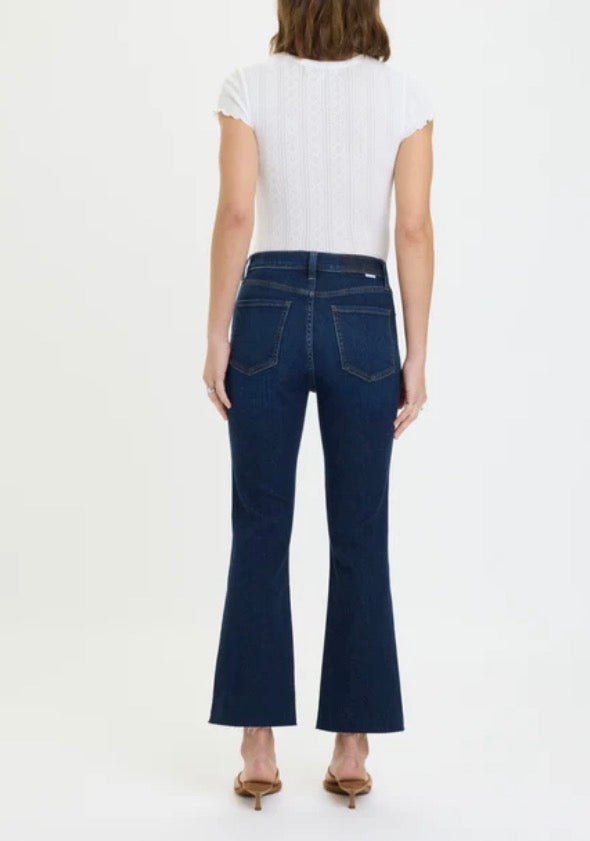 Daze-Shy Girl High Rise Crop Flare - Serene