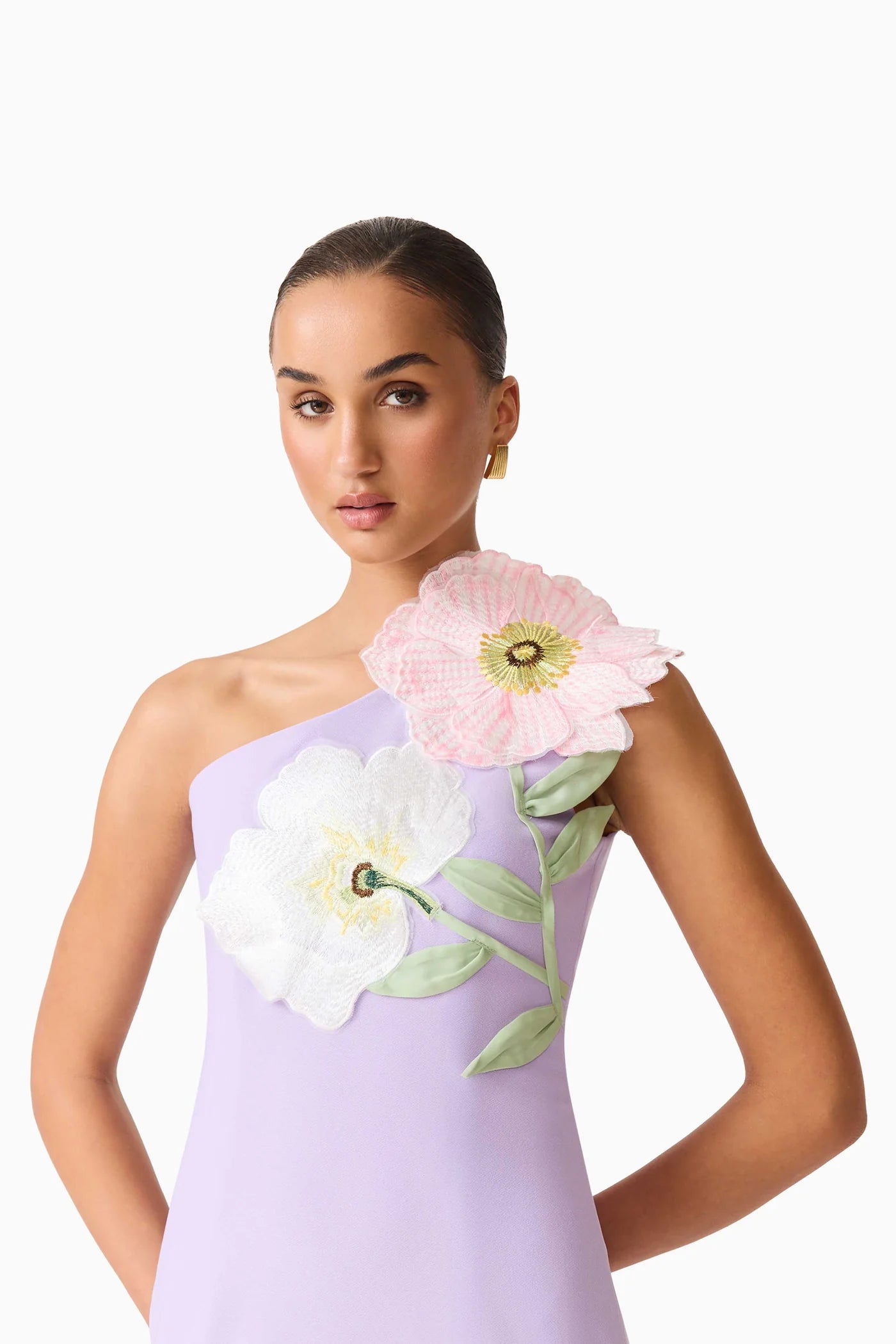 Hope Mini Dress-Pastel Purple