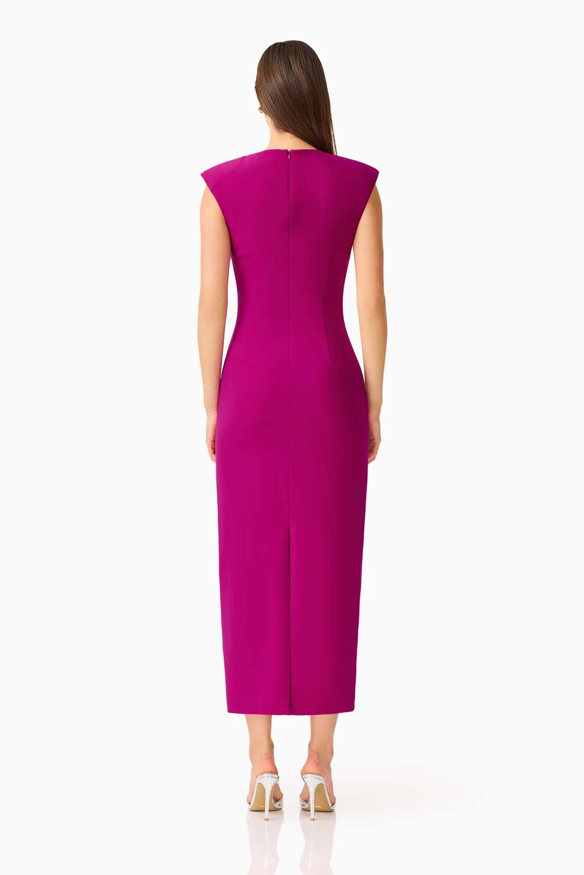 Dahlira Column Maxi Dress-Orchid