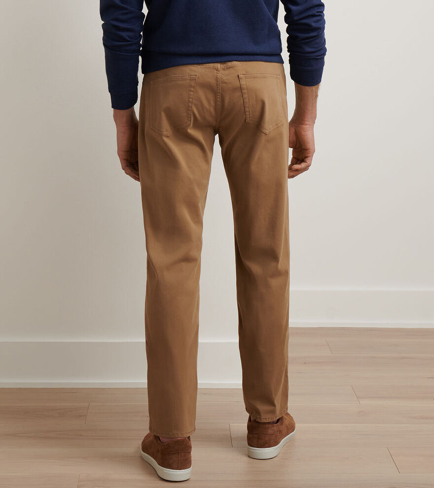 Signature Sateen Five Pocket Pant - Rye