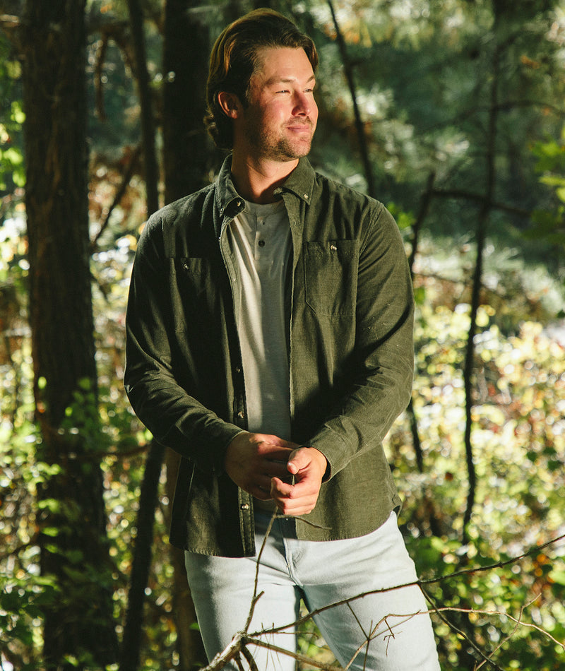 Fieldstone Cord Flannel - Trailhead