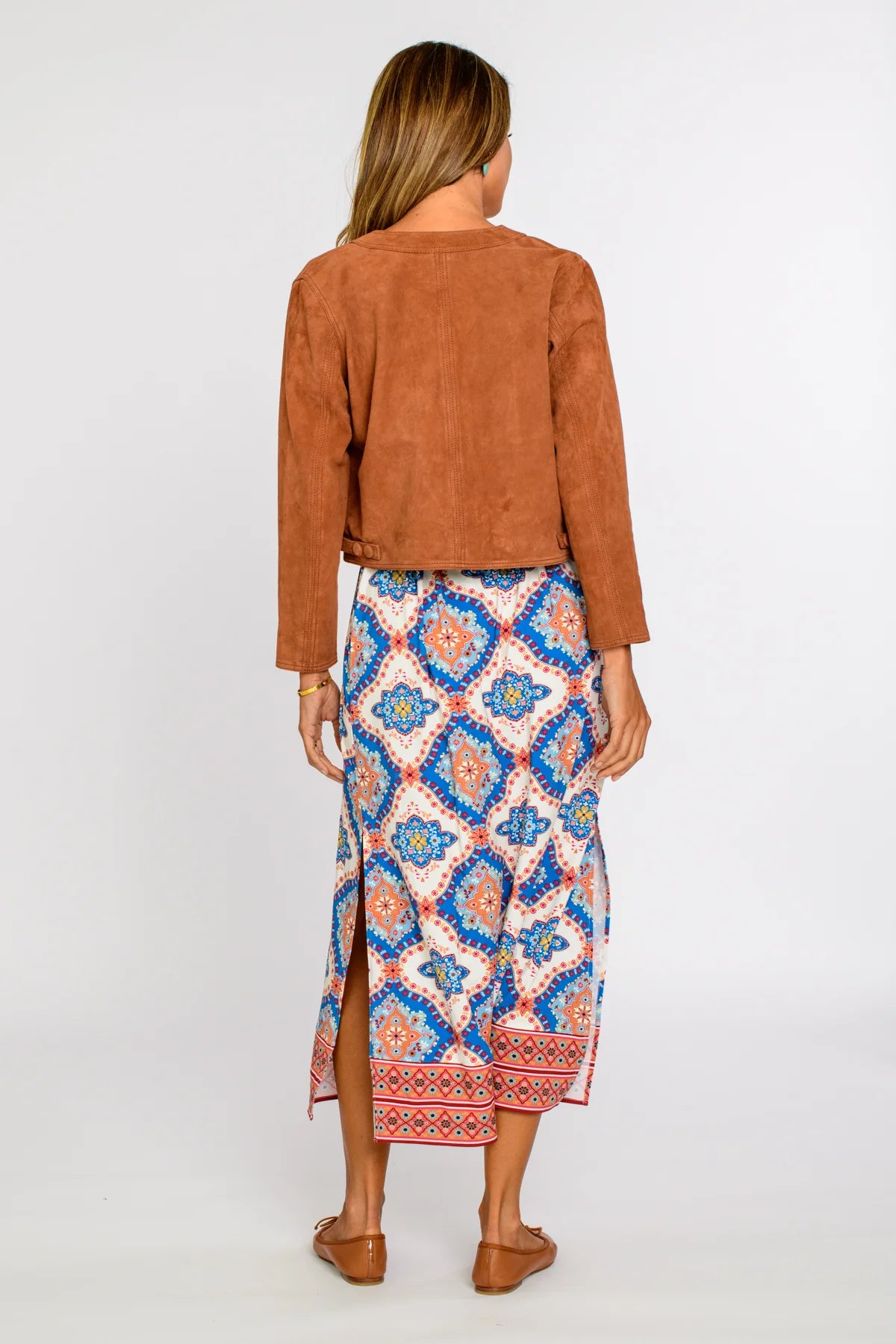 Esme Jacket in Goat Suede