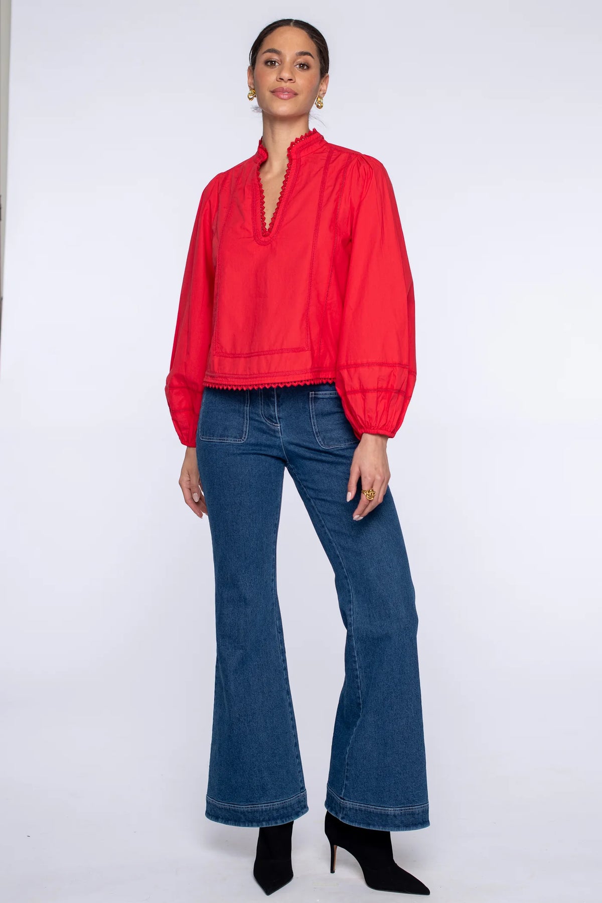 Katie Top-Red Apple
