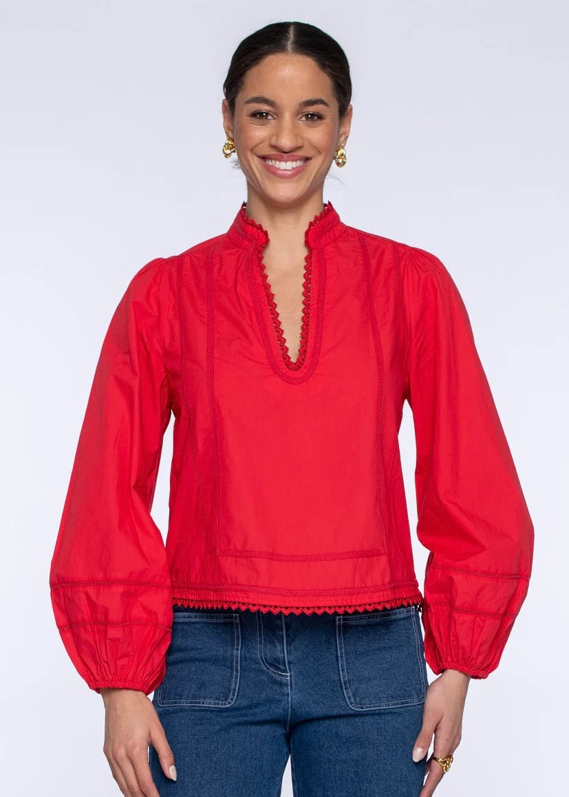 Katie Top-Red Apple