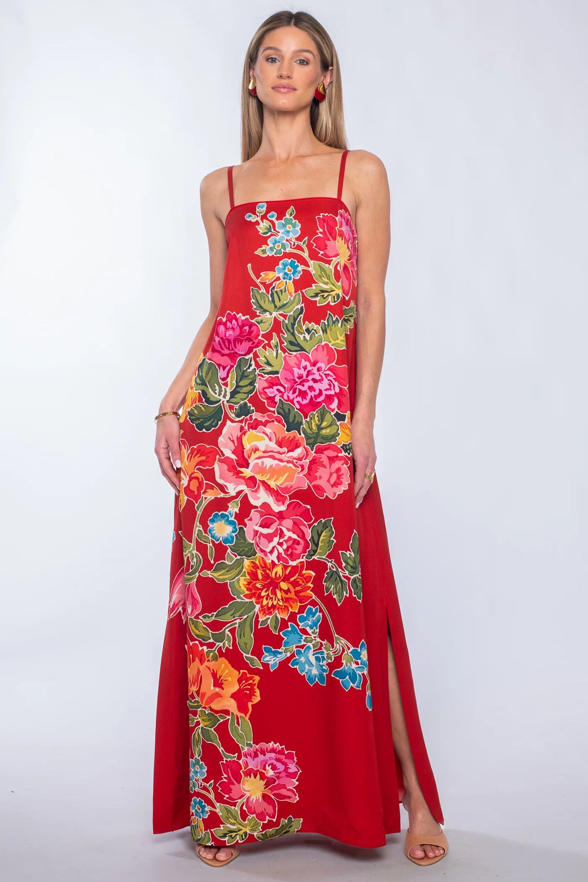 Betsy Dress-Fall Blooms