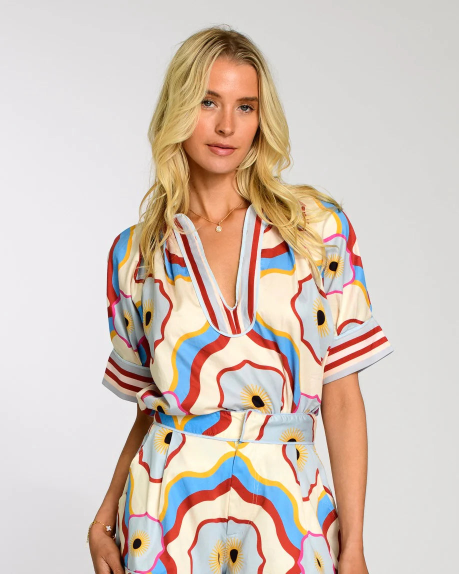 Gemma Top in Trellis Multi