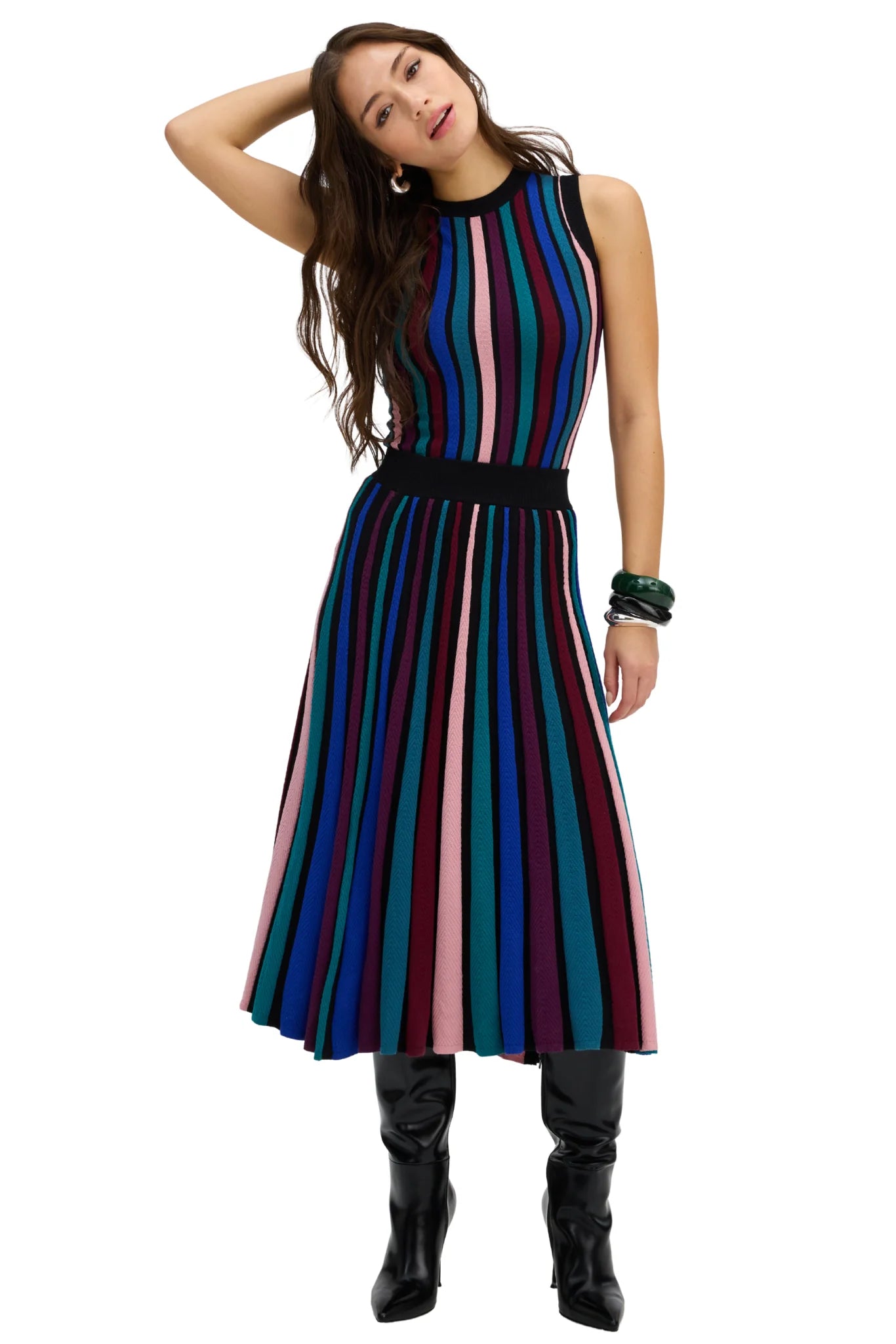 Ember Tank-Black Multi