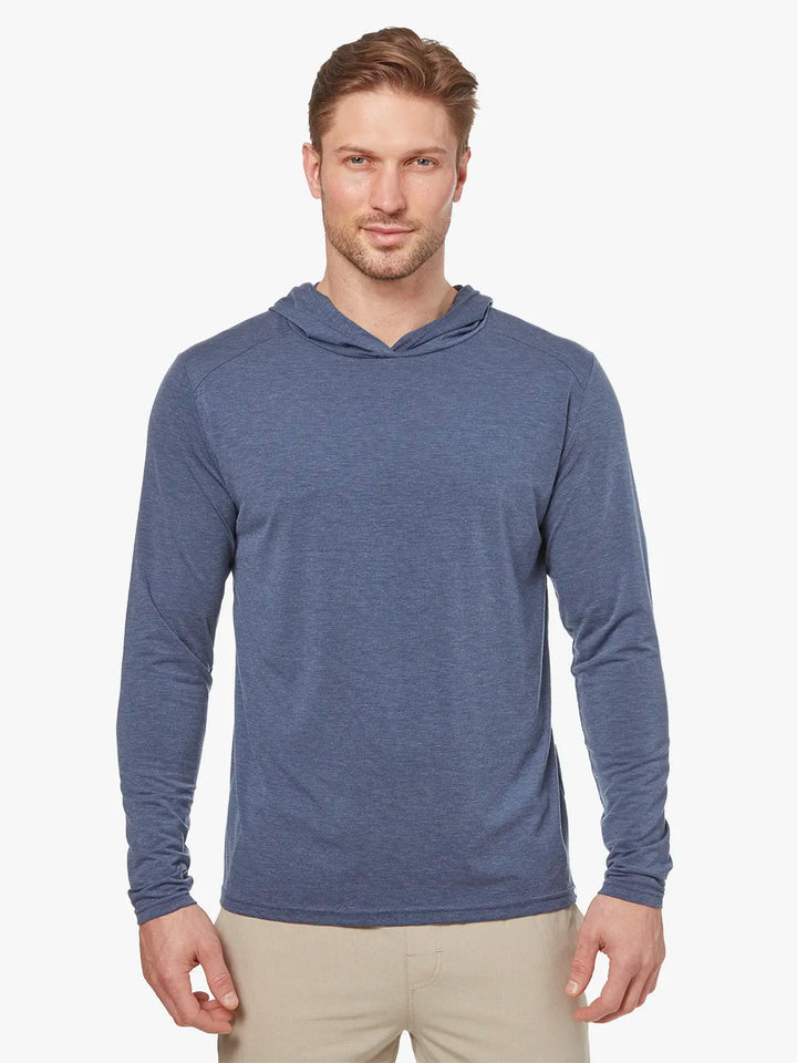 SeaBreeze Hoodie -  Heathered Navy