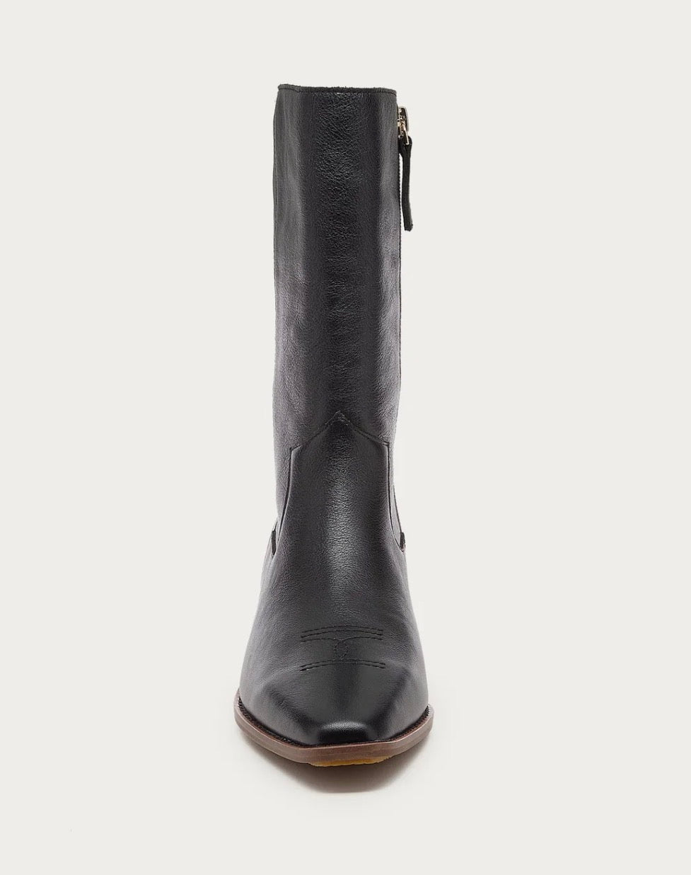 Piper Black Leather Boot