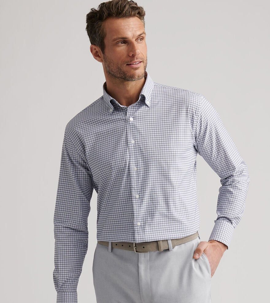 Cashiers Performance Twill Shirt - Oslo Grey
