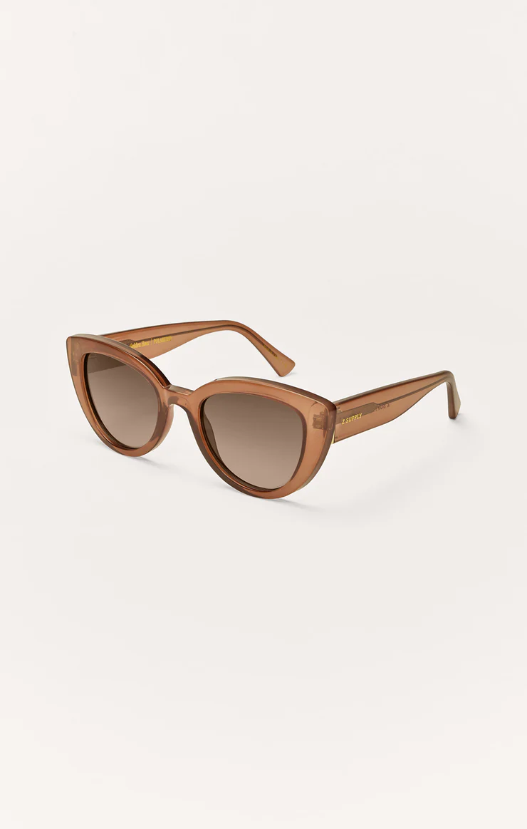 Z Supply Golden Hour Polarized Sunglasses - Taupe Gradient