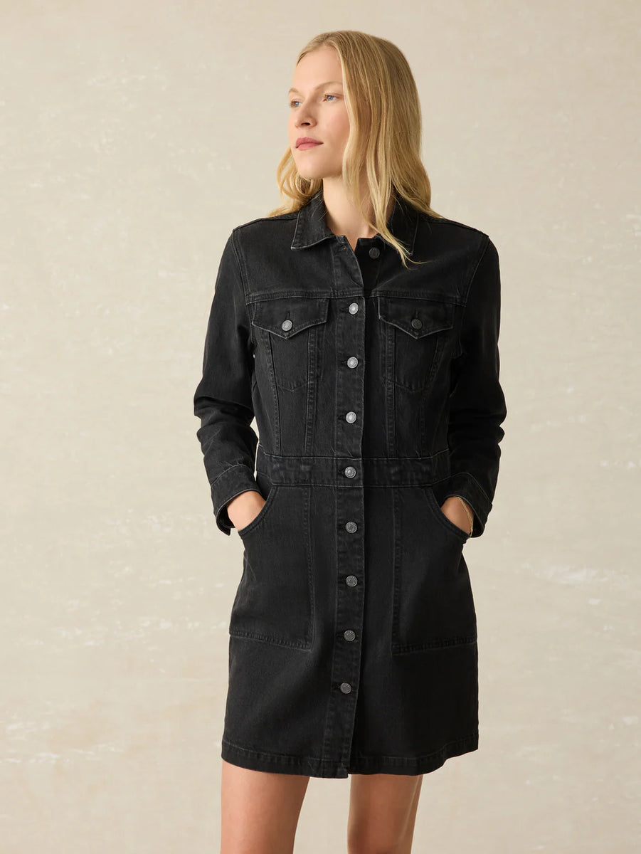Faherty | Denim Michelle Dress | Women's | Size: 4