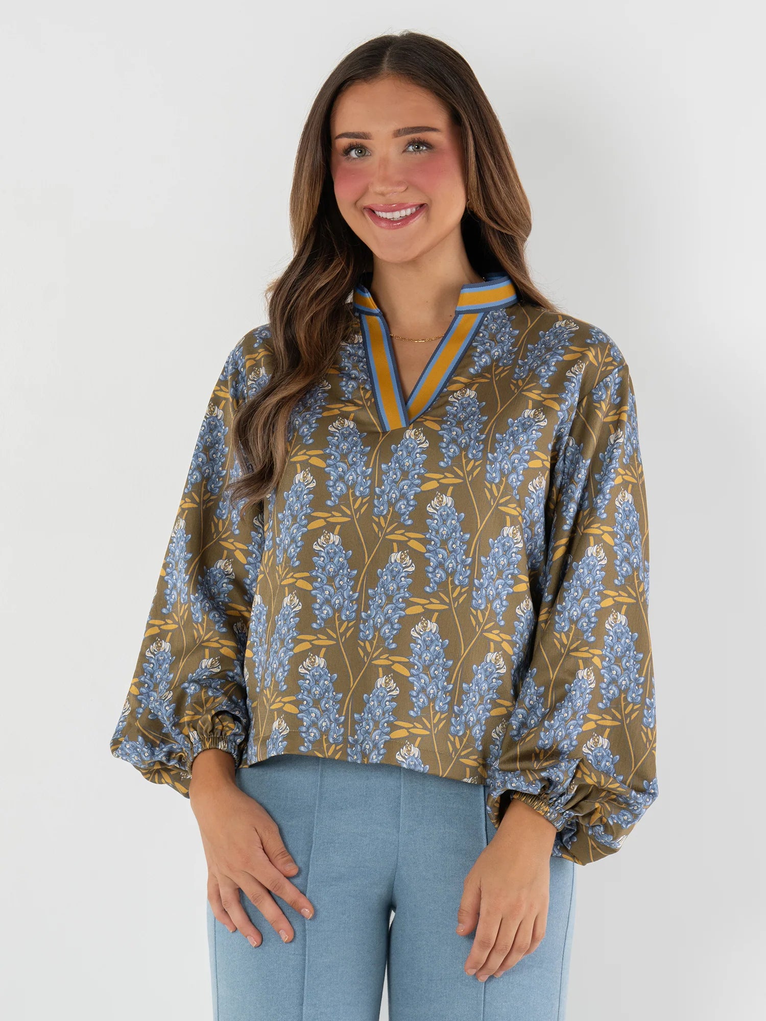 Lolli Top-Bluebonnet