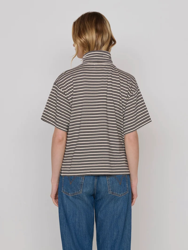 Fable turtleneck Tee-Striped
