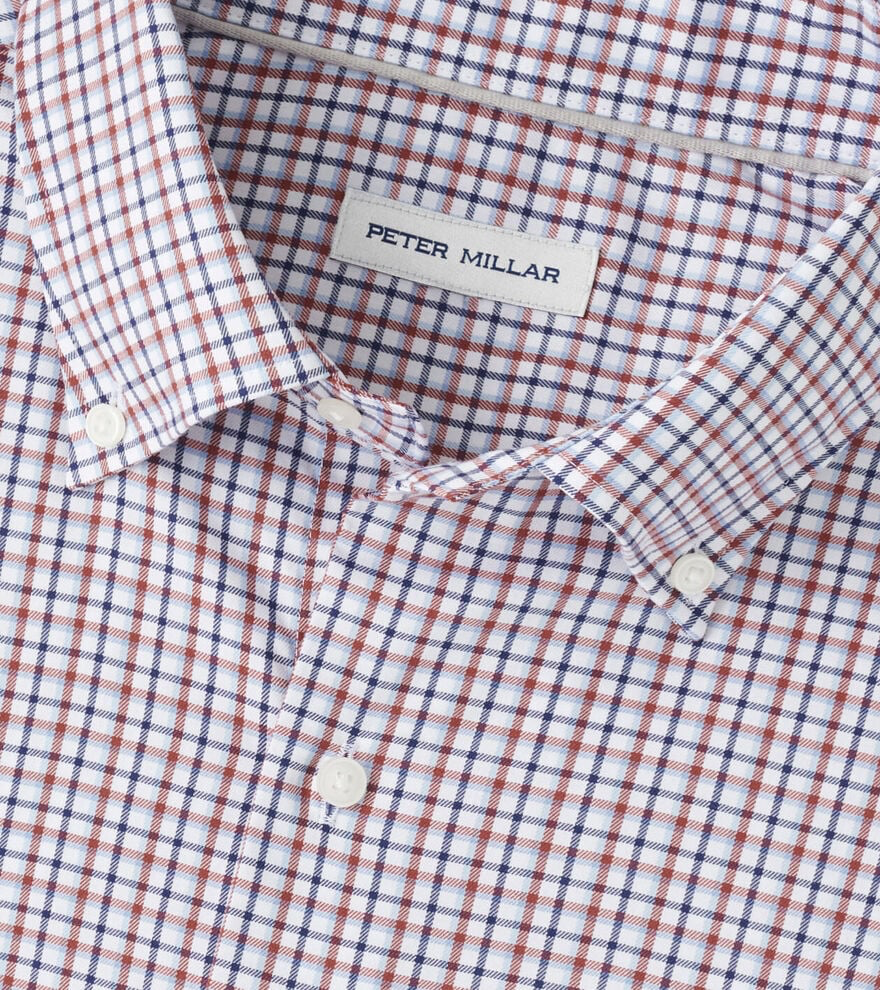Julian Crown Lite Cotton Shirt - Navy