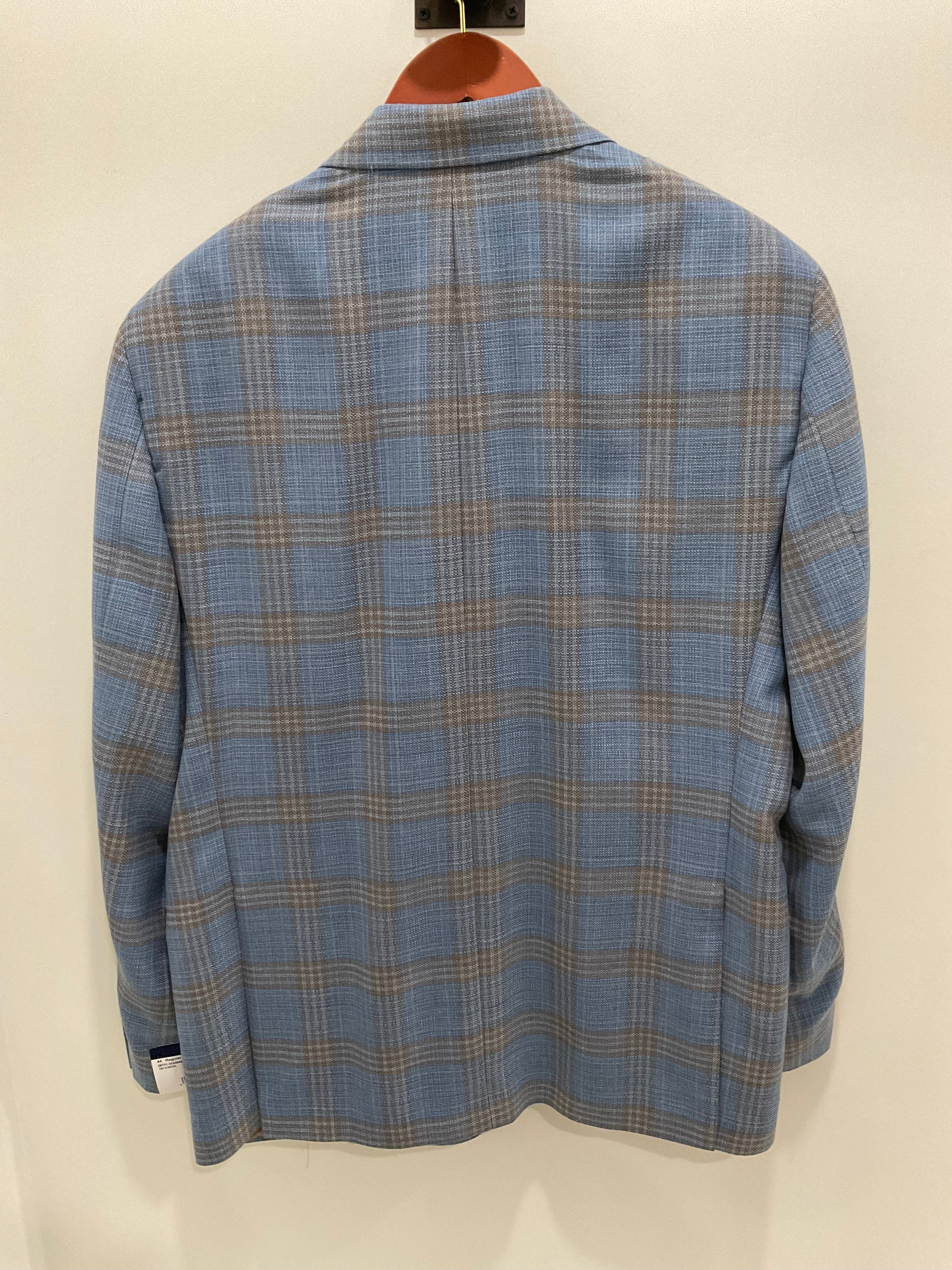 Hart Schaffner Marx Sport Coat - Blue/Tan
