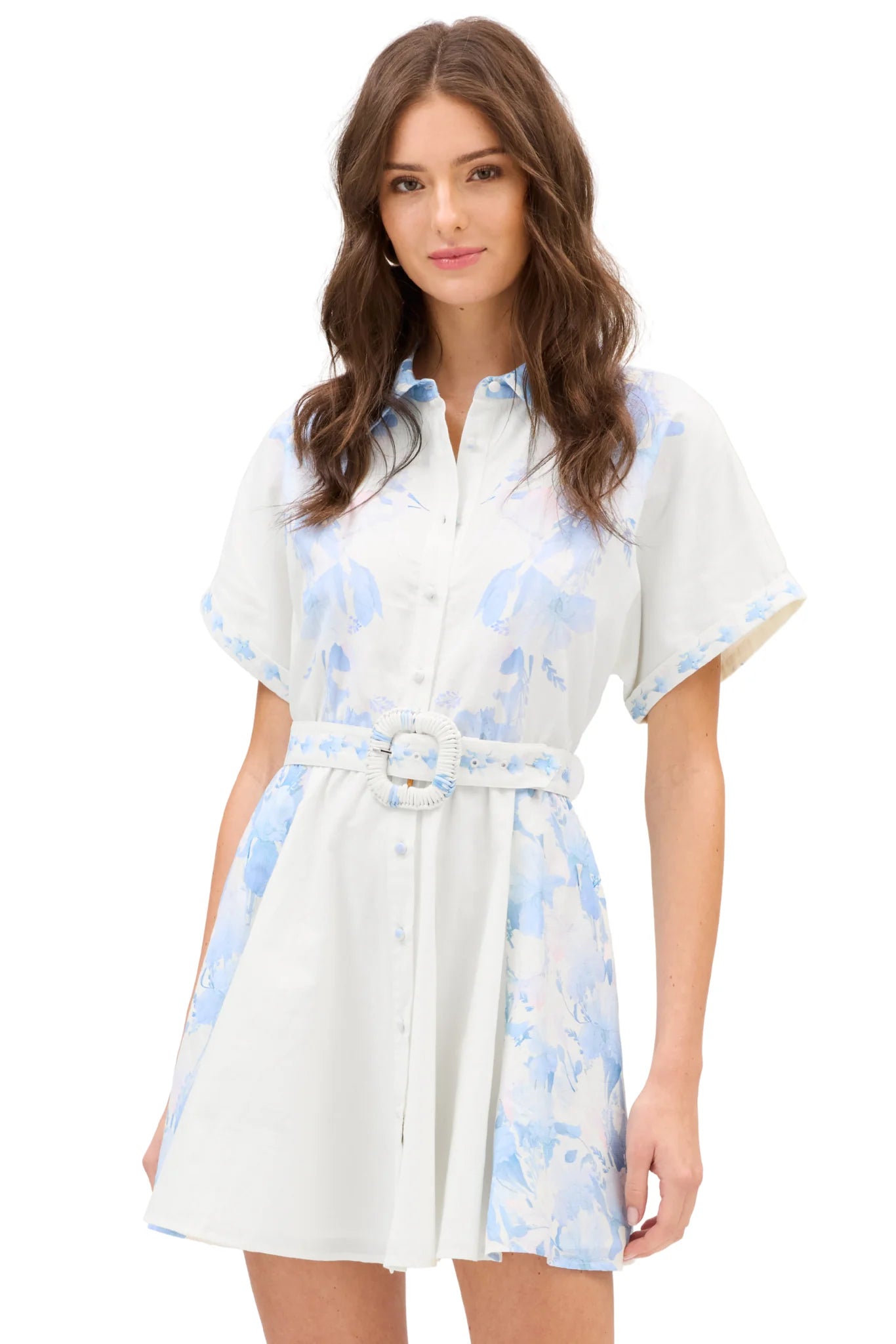 Finley Dress-Iris Watercolor