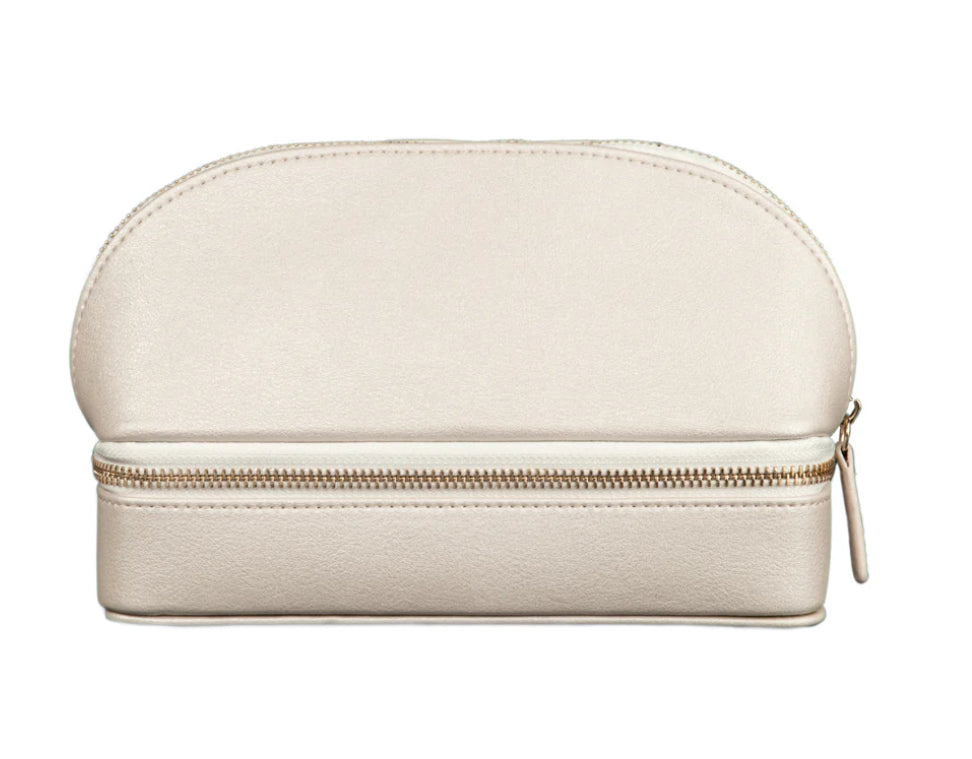 Abby Travel Organizer - Pearl White