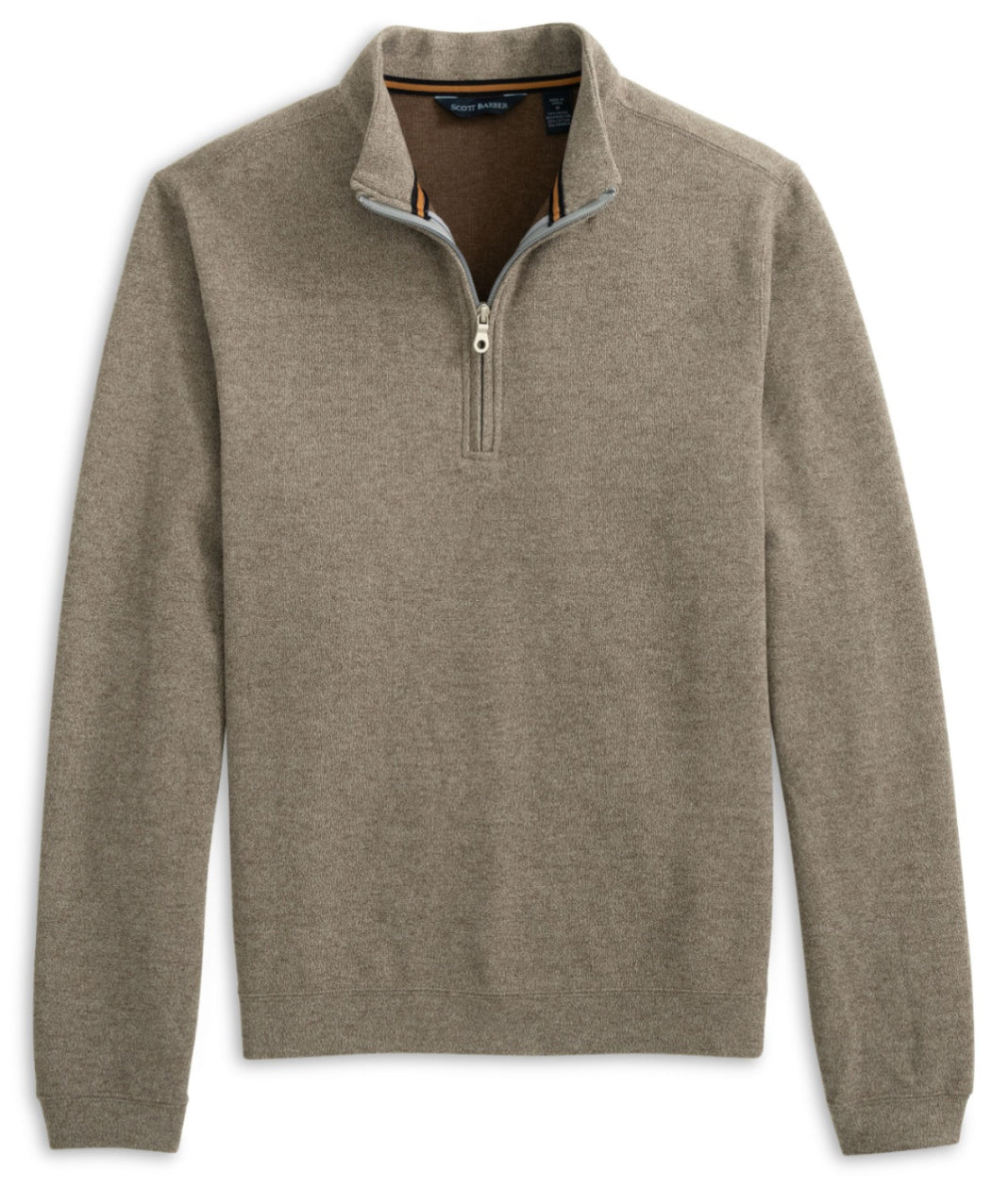 Stretch Fleece Pullover - Fossil