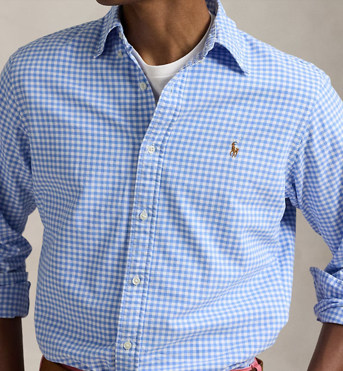 Iconic Oxford Long Sleeve - Light Blue