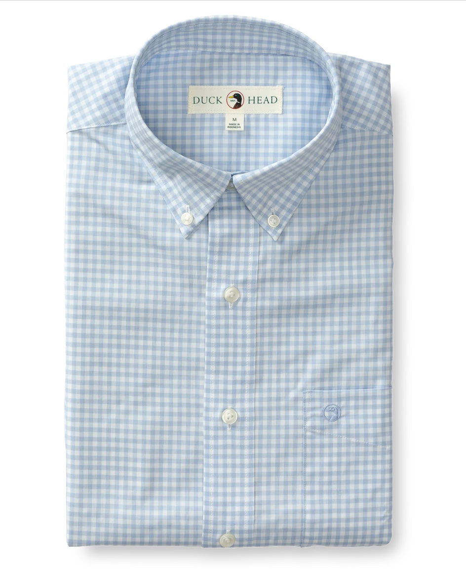 Performance Poplin Sport Shirt - ZEN BLUE