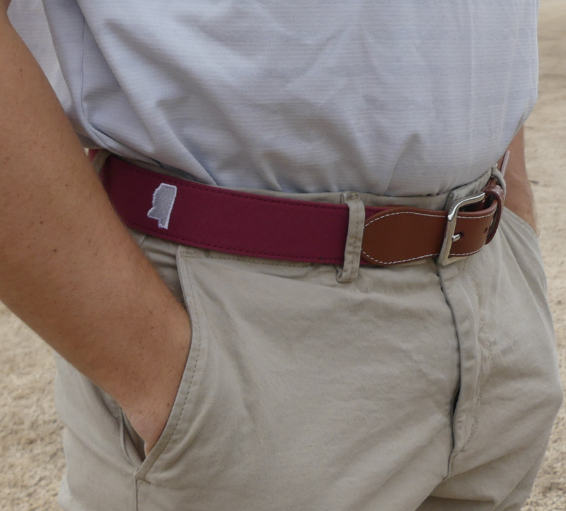 The Junction Embroidered Belt