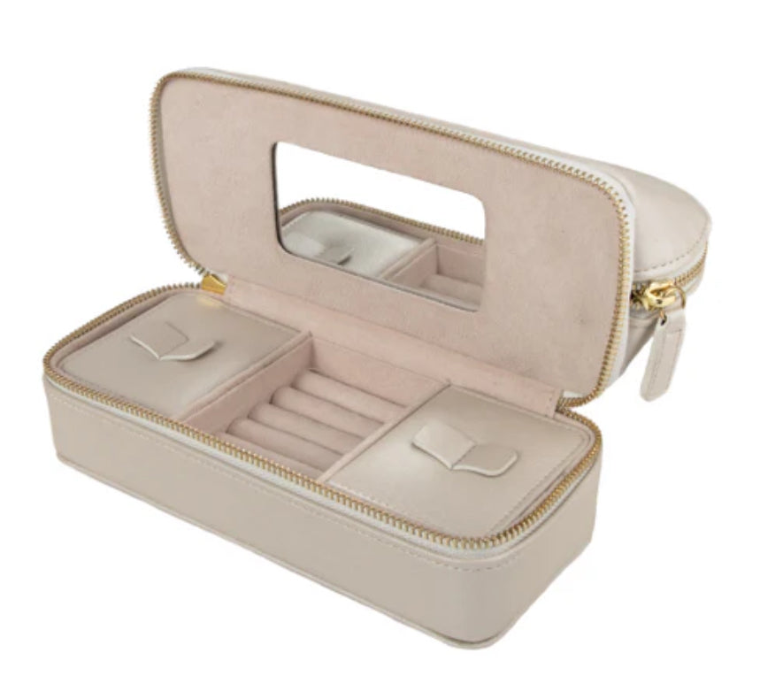 Abby Travel Organizer - Pearl White