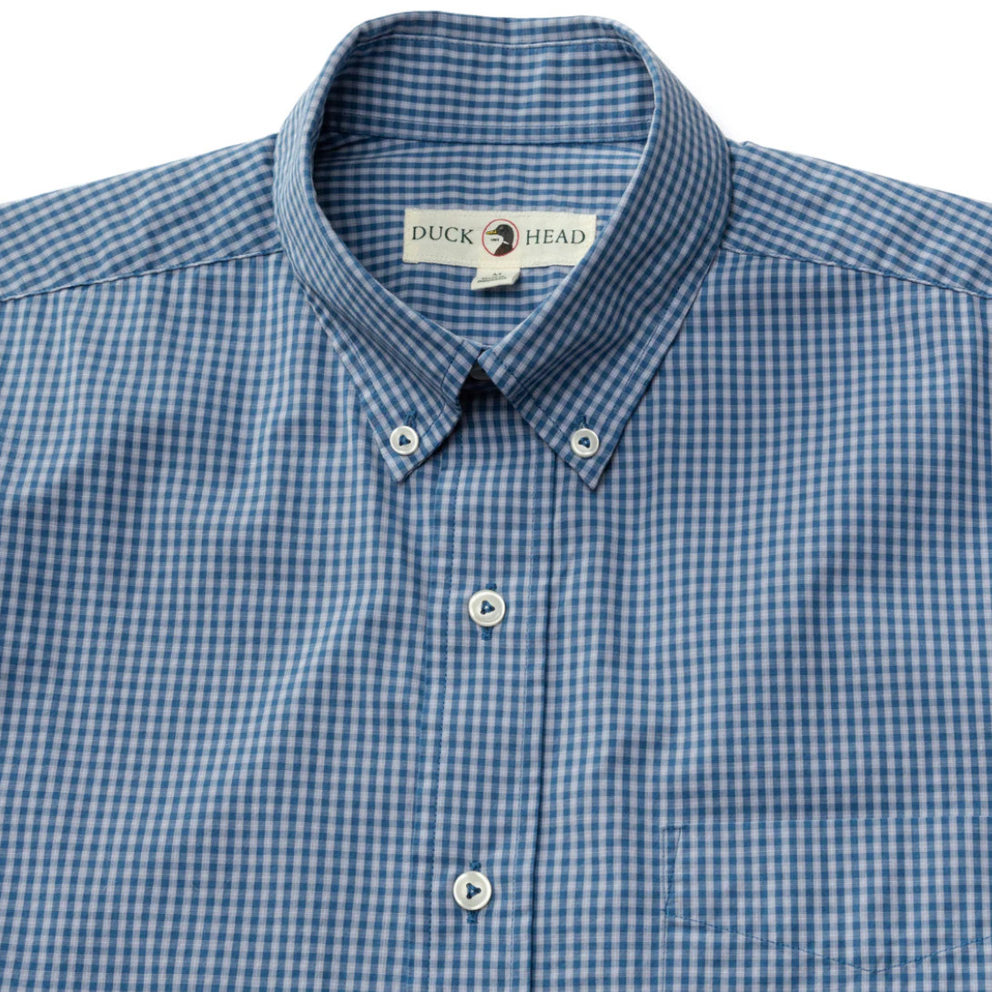 Fuller Plaid Sport Shirt - VARSITY BLUE