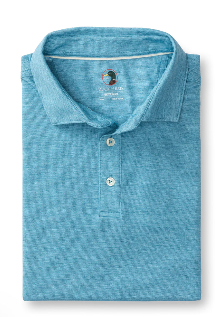 Summerford Performance Pique Polo - Sail Blue