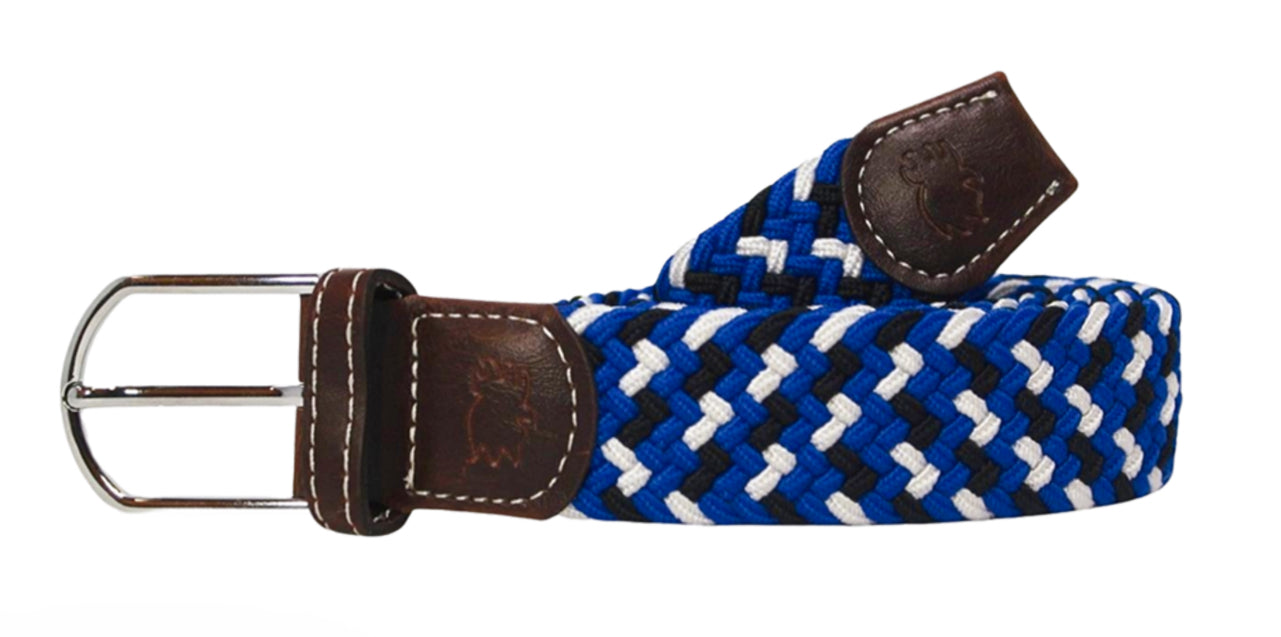 The Jupiter Tri-Color Stretch Belt
