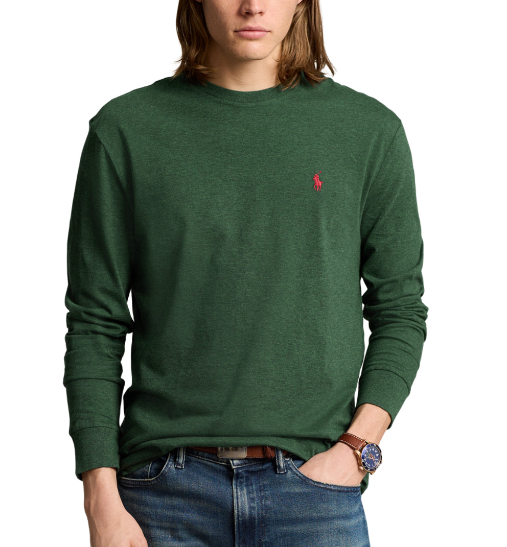 Jersey Knit Crewneck - SCOTCH PINE