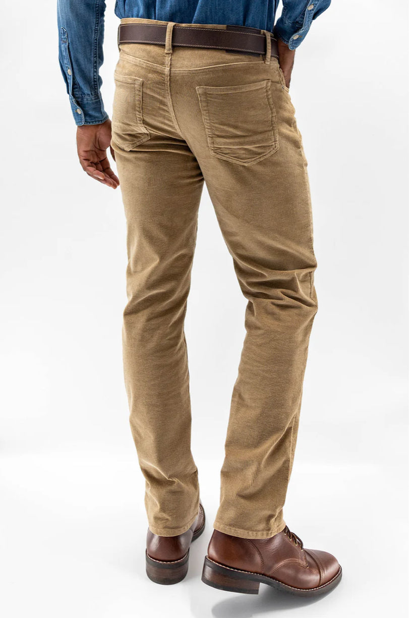 Stretch Corduroy Pants - Khaki