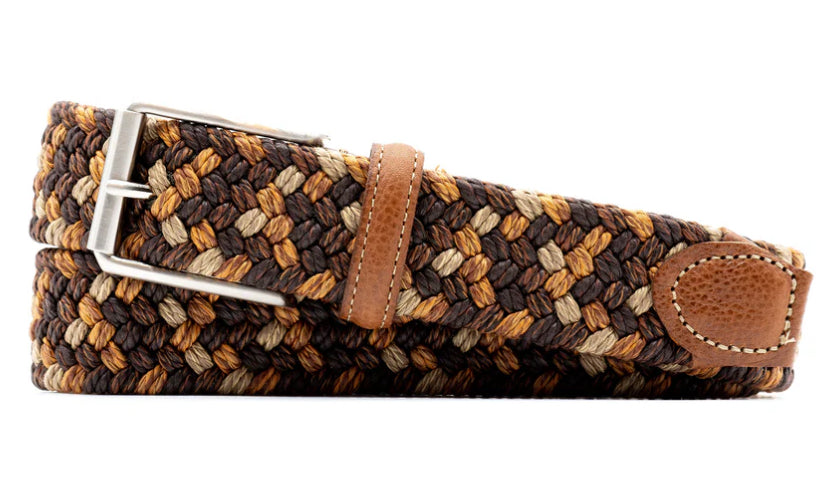 Como Italian Braided Belt - ACORN